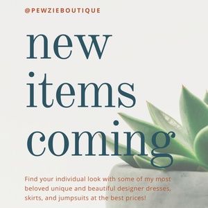 New Items Coming Soon!